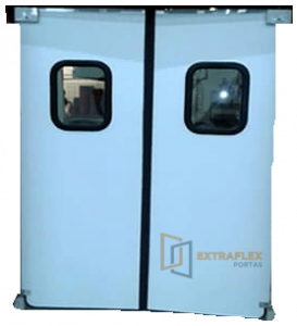 porta de pvc abs